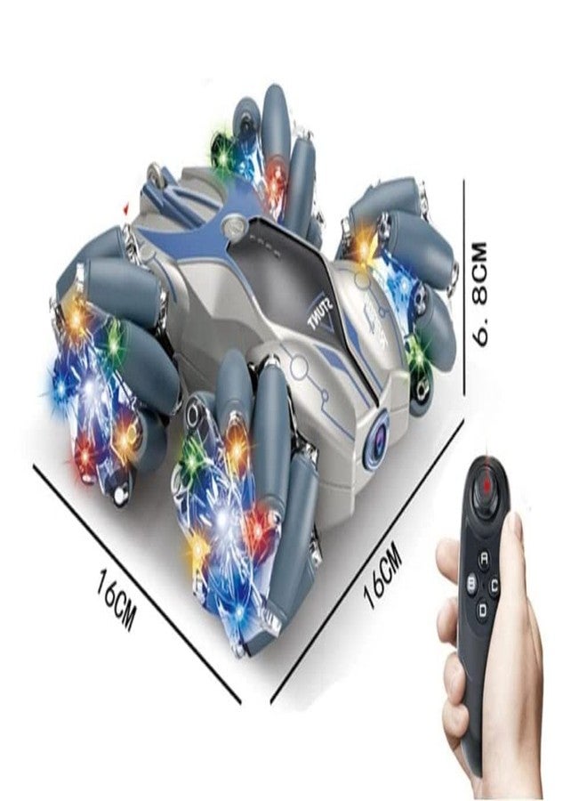 N2K2 ENTERPRISE Double Sided 360 Degree Rotating Remote Control Stunt Car 4WD Rock Crawler Drift Cars Toy for Kids (Multicolor) - Image 3